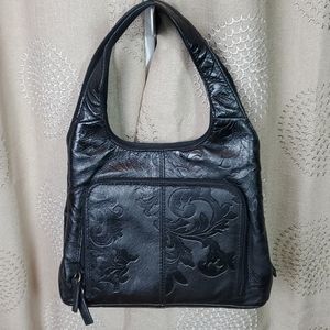 Handbag Tooled/Embossed Leather